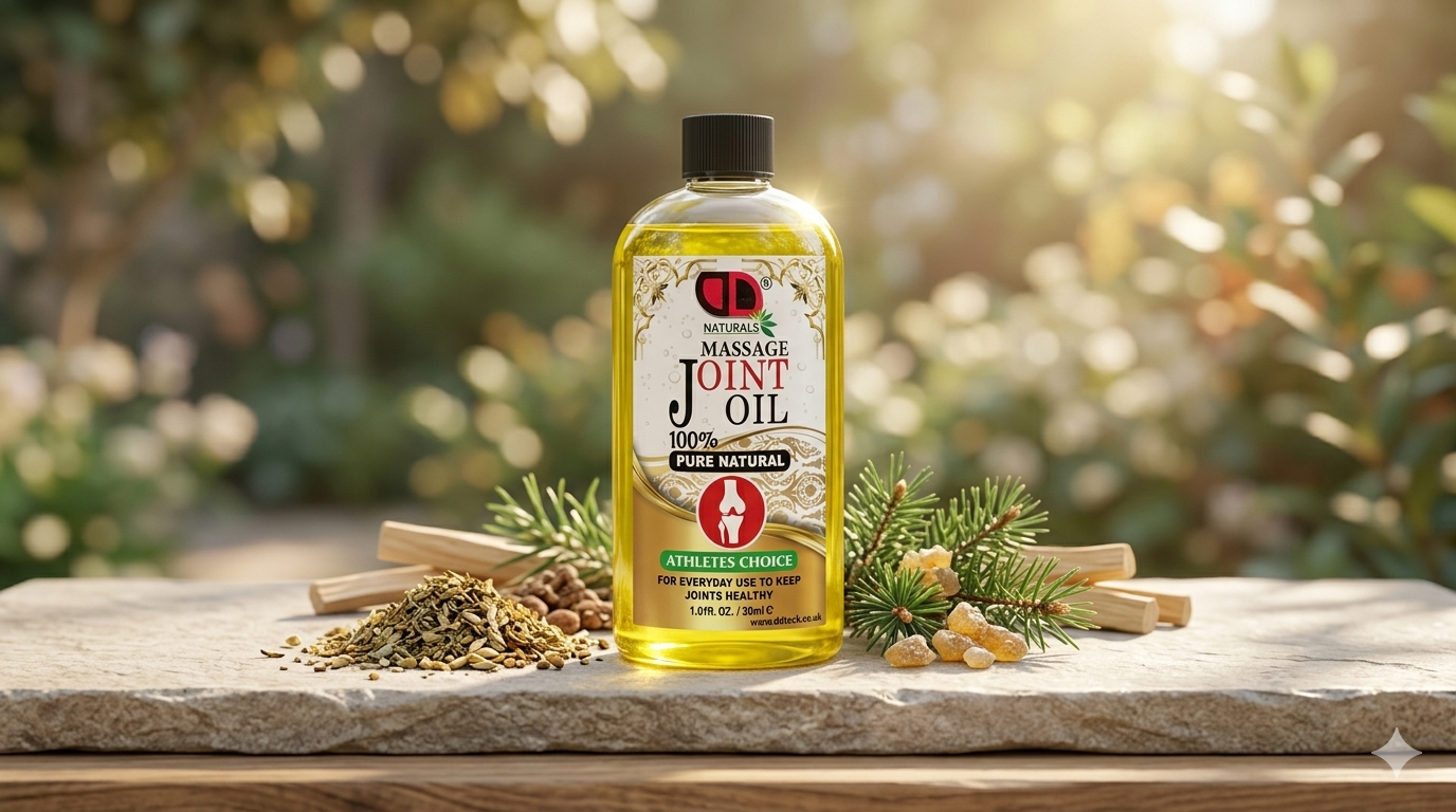 100% Pure Natural Joint Massage Oil  Athlete’s Choice for Healthy Joints in the UK