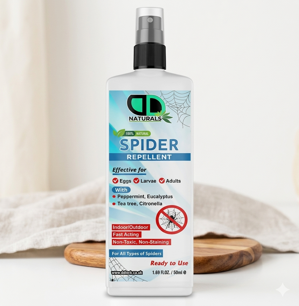 Spider Repellent | Natural, Non-Toxic Spider Control for Long-Lasting Home Protection in the UK