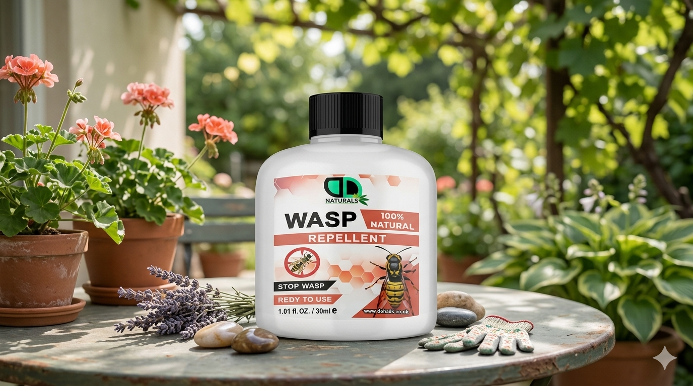 100% Natural Wasp Repellent  Ready to Use Multi-Insect Protection in the UK