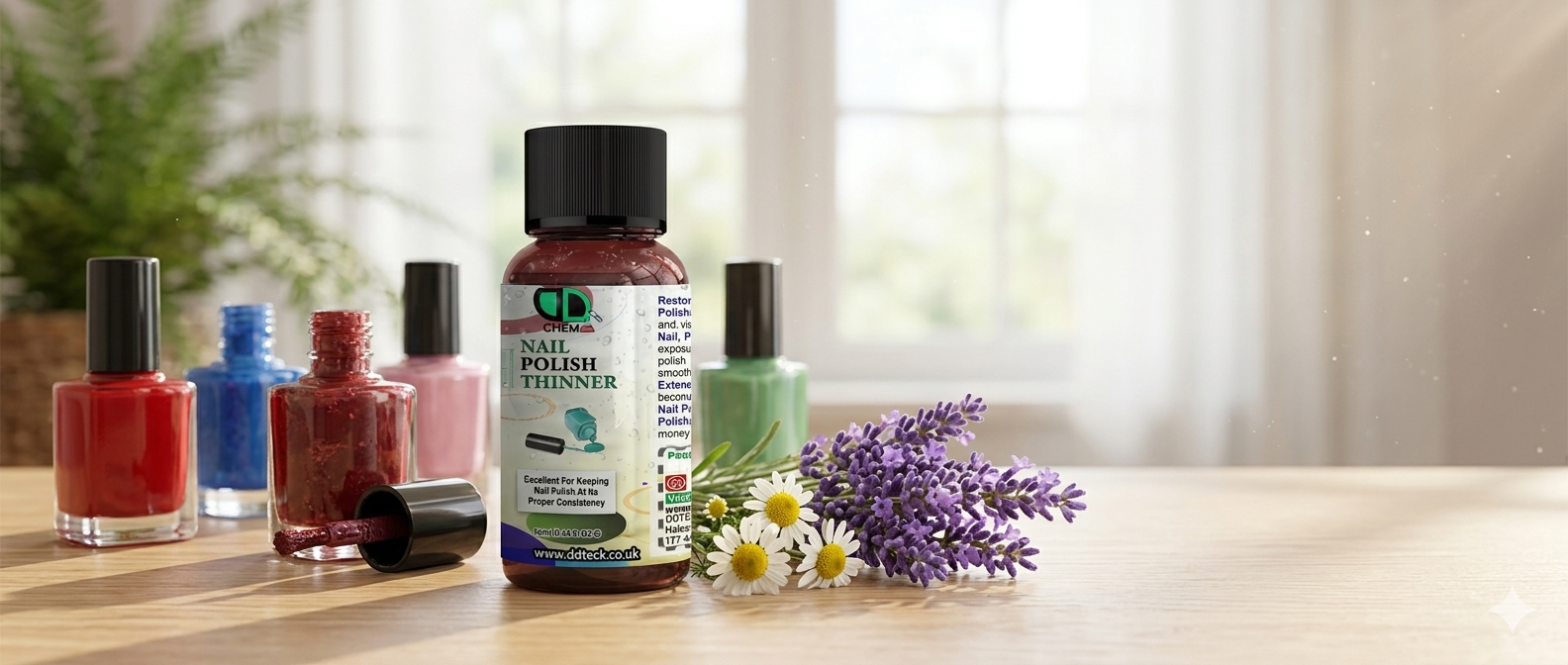 Nail Polish Thinner Restores Thick &amp; Dried Nail Polish for Smooth, Even Application in the UK