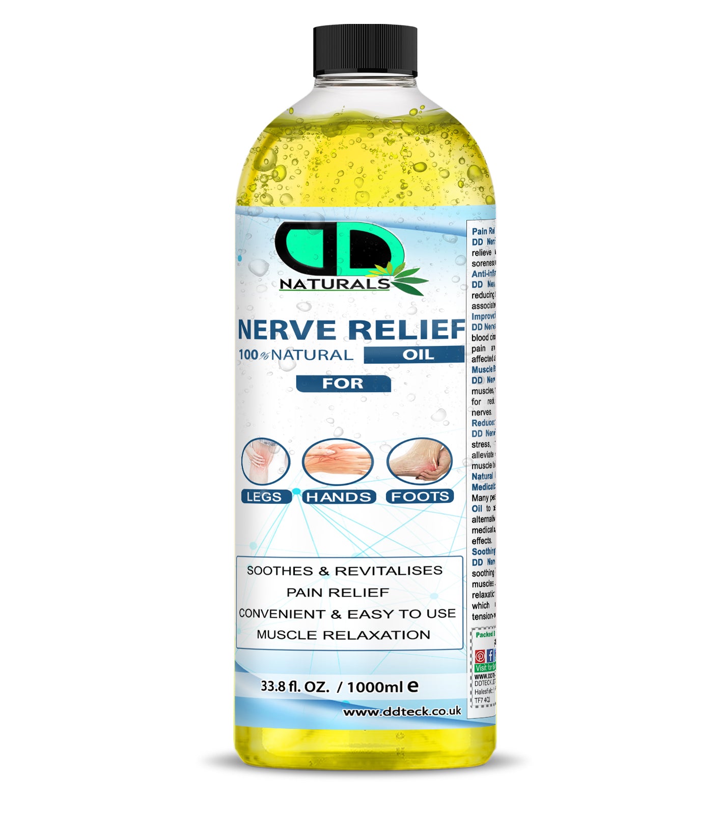 Nerve Relief Oil | Natural Sciatica & Nerve Pain Relief with Essential Oils