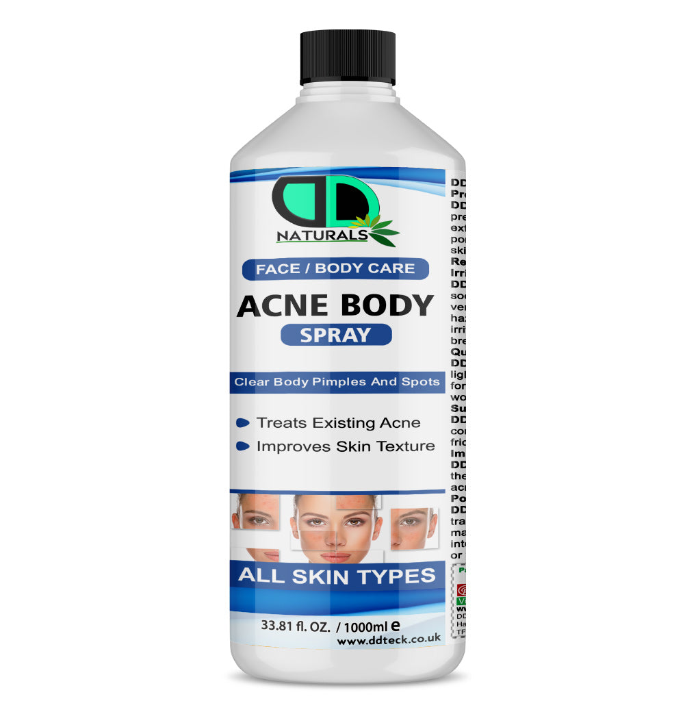 Acne Body Spray | Fast-Drying Acne Control Spray for Face & Body
