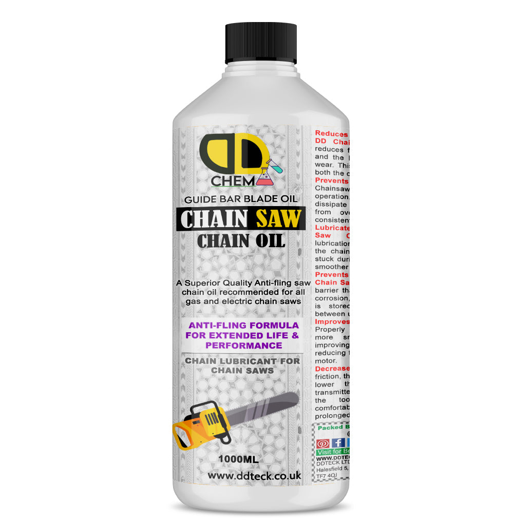 Chainsaw Chain Oil | All-Weather, High-Viscosity Lubricant for Smooth & Long-Lasting Chainsaw Performance