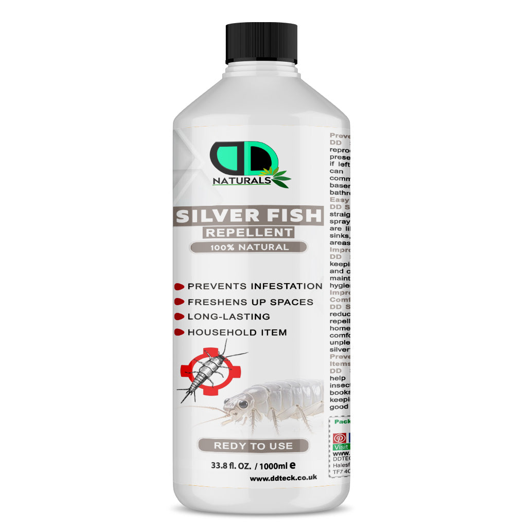 Silverfish Repellent Spray | Natural Lavender & Cinnamon Essential Oil Pest Control