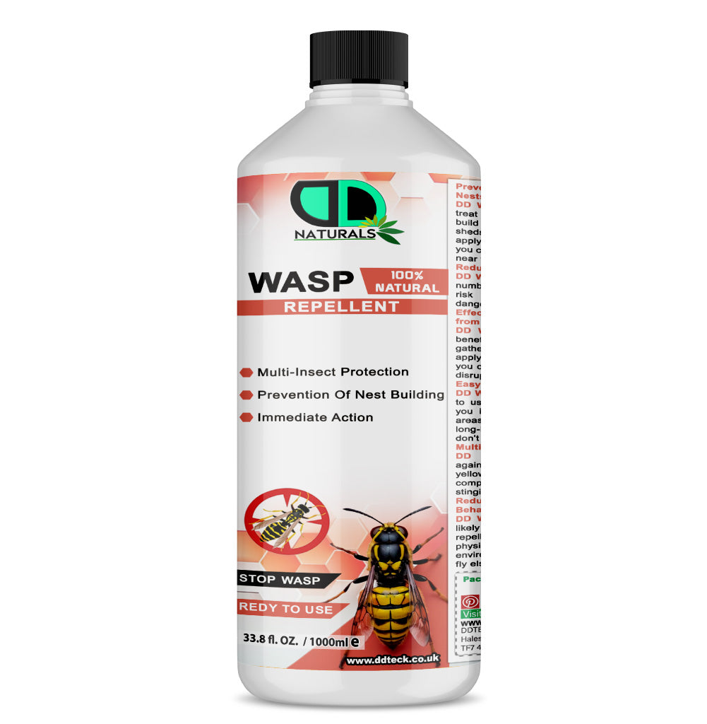 100% Natural Wasp Repellent – Ready to Use Multi-Insect Protection