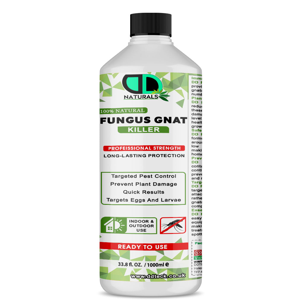 Fungus Gnat Killer Spray | Non-Toxic, Eco-Friendly Protection for Indoor Plants & Soil