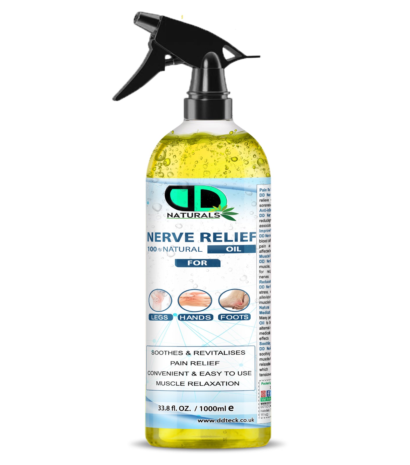 Nerve Relief Oil | Natural Sciatica & Nerve Pain Relief with Essential Oils