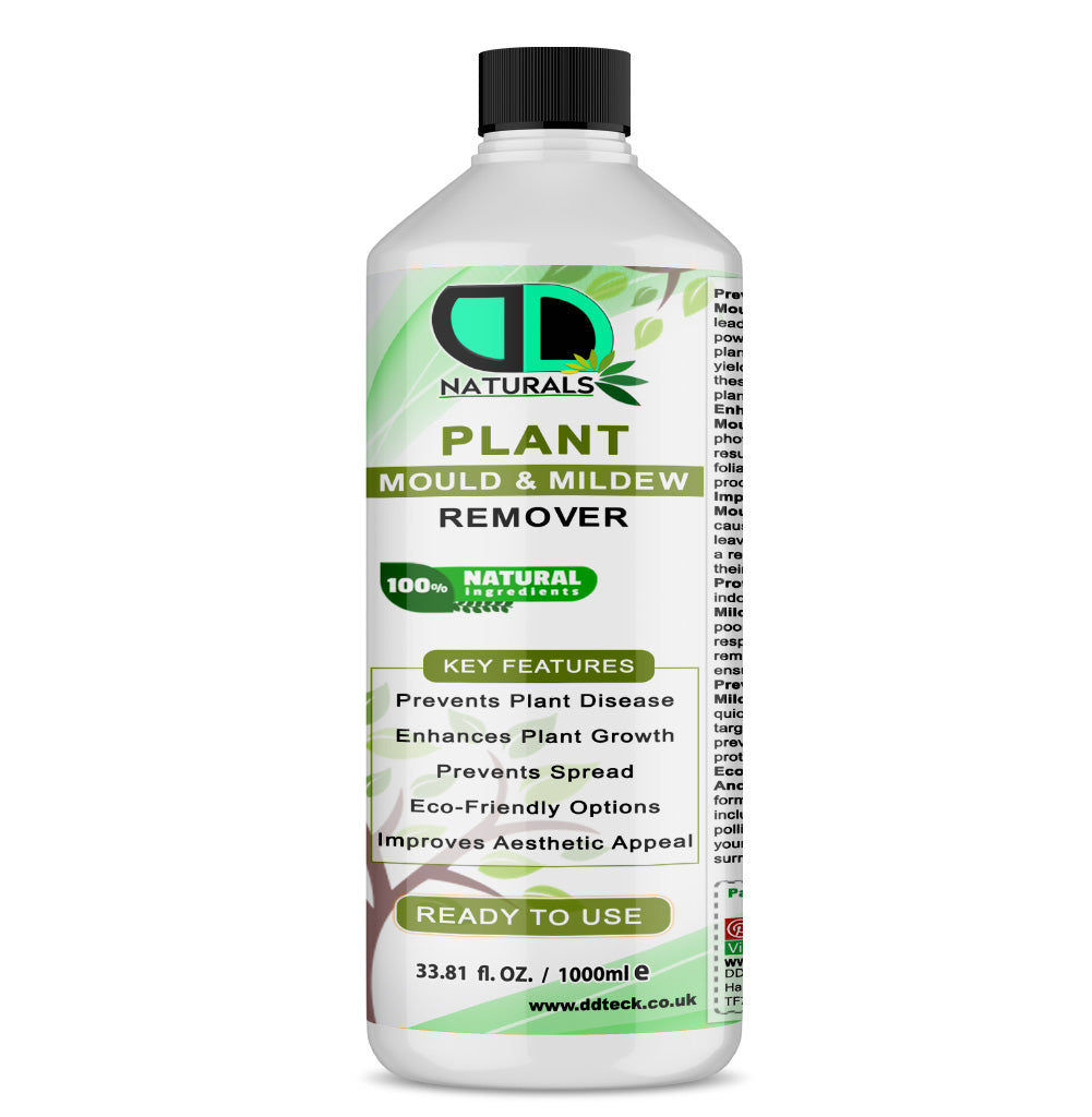 Plant Mould & Mildew Remover Spray | Natural Fungus Control for Indoor & Outdoor Plants