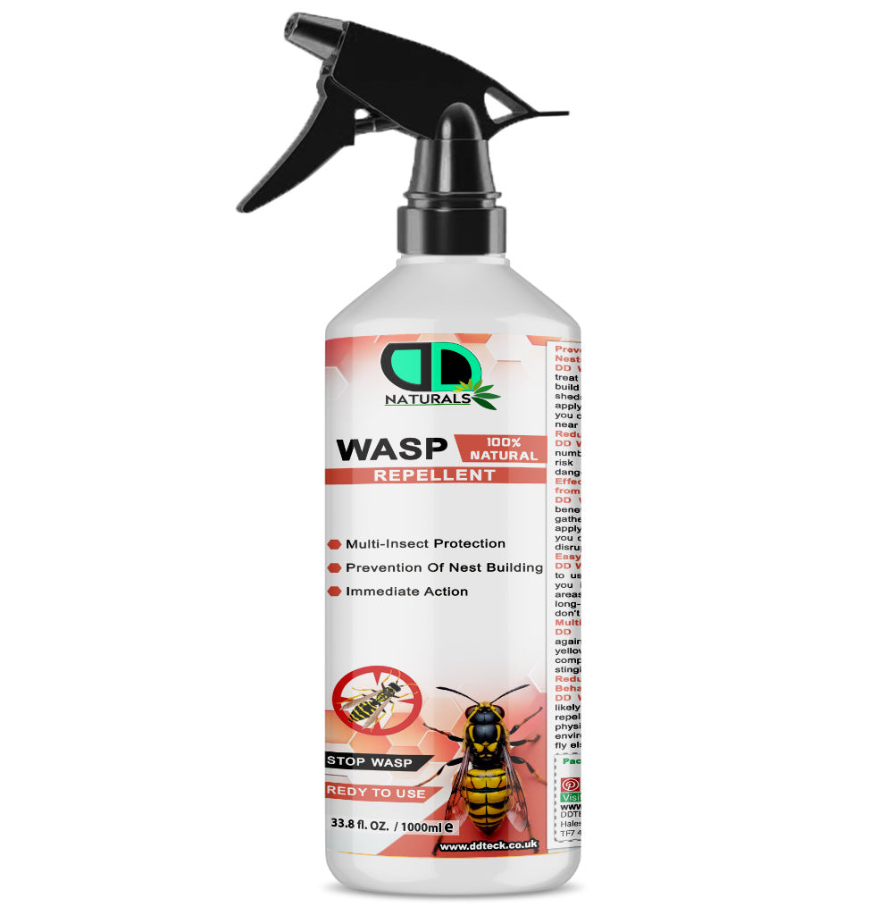 100% Natural Wasp Repellent – Ready to Use Multi-Insect Protection