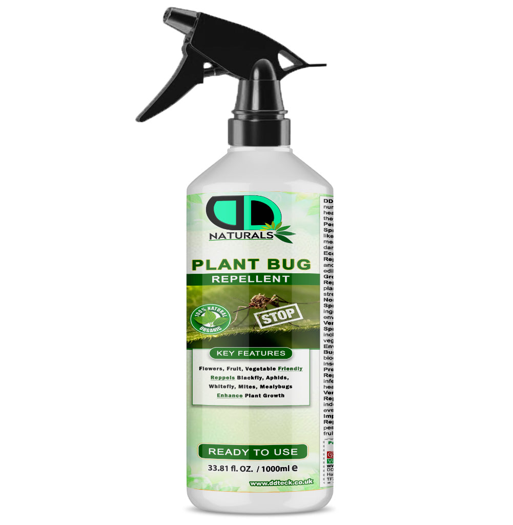 100% Organic Plant Bug Repellent – Ready to Use Garden Protection