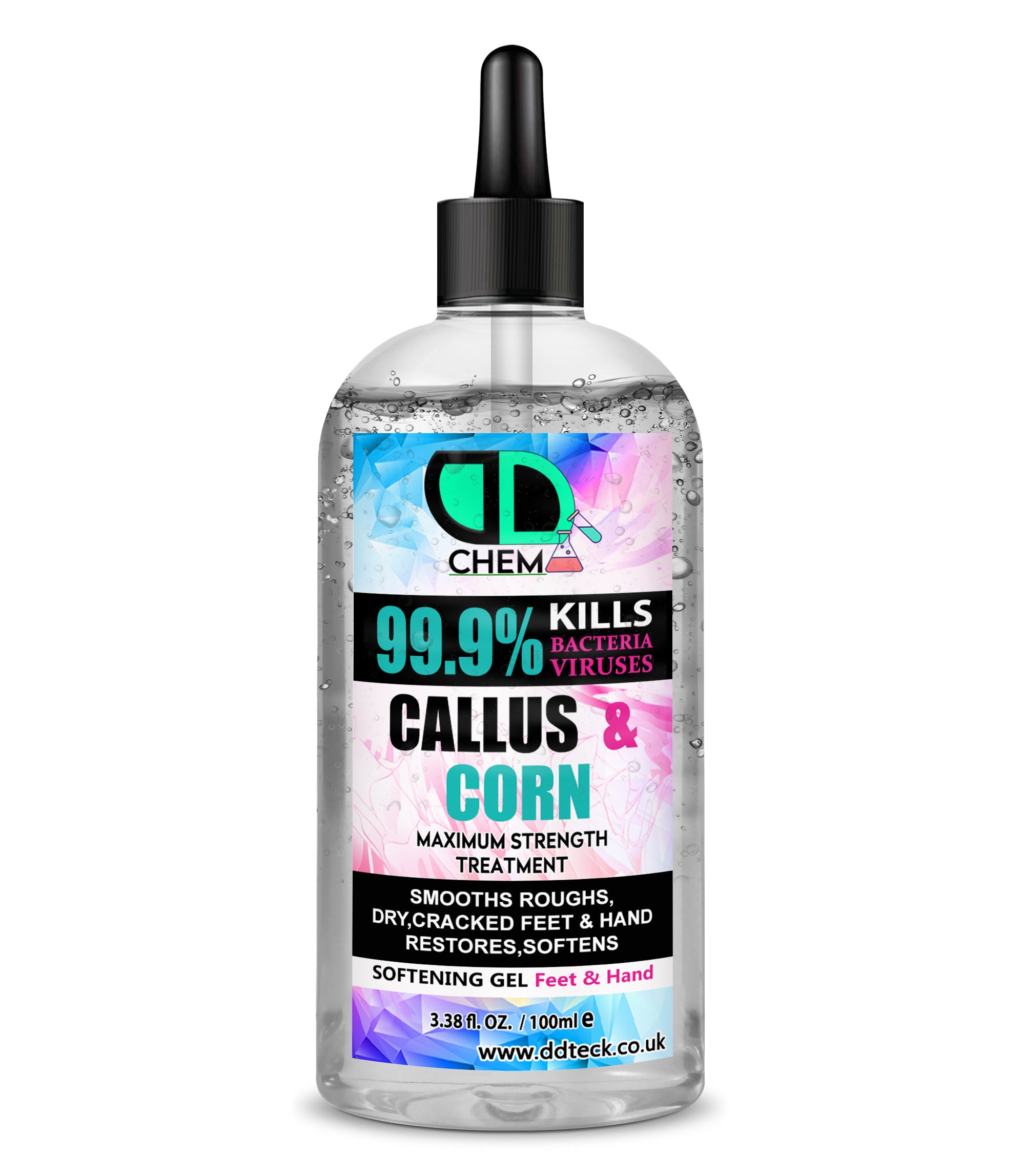 Callus & Corn Maximum Strength Treatment – Softening Gel for Feet & Hands