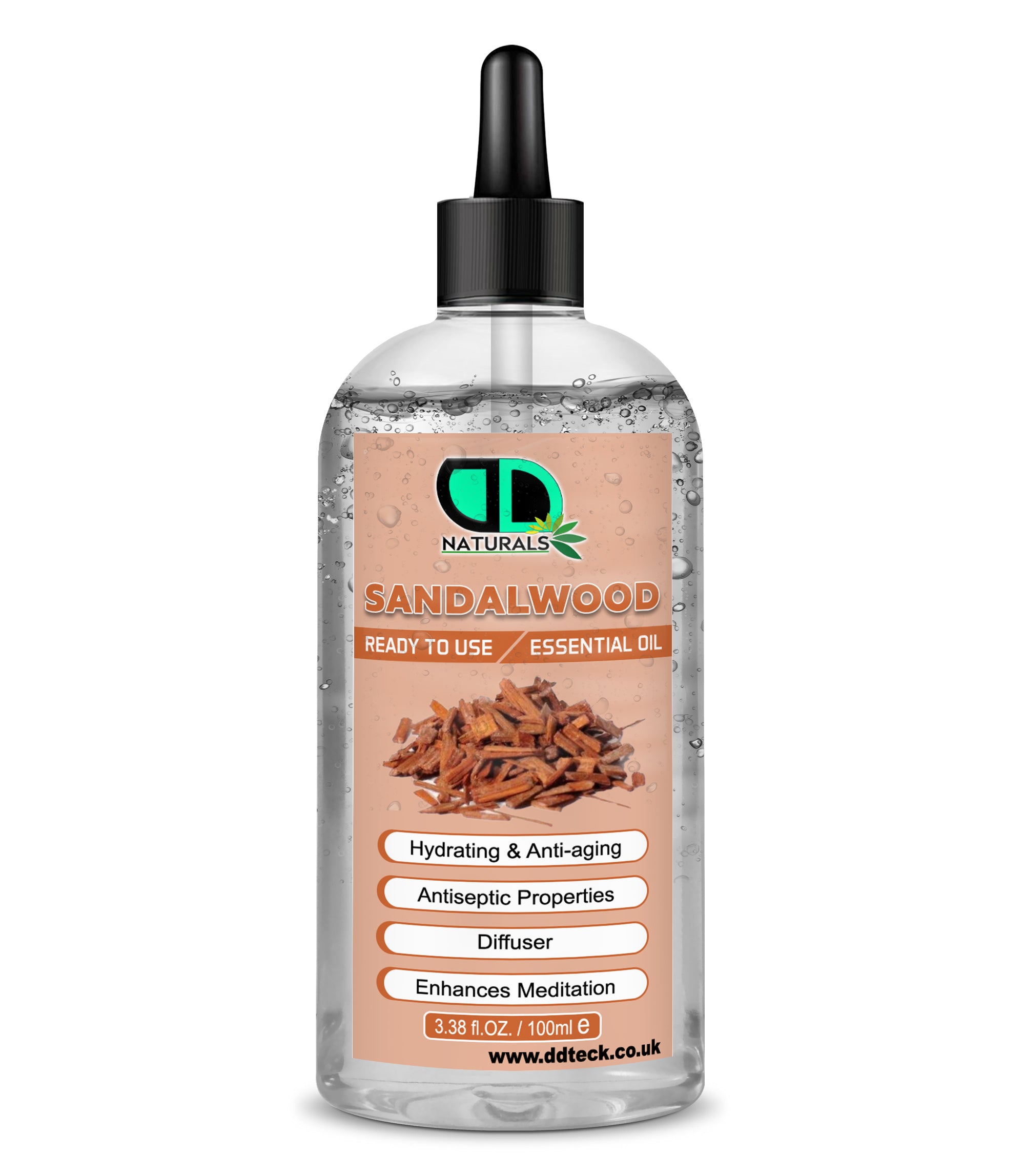 Sandalwood Essential Oil - Ready to Use Hydrating & Anti-aging Formula