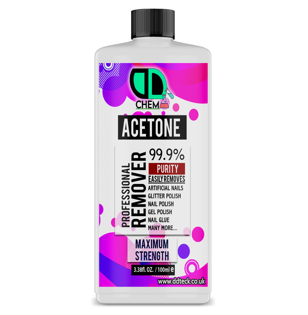 Acetone Gel Polish Remover | Professional-Grade, Fast-Acting & Multi-Purpose Solvent