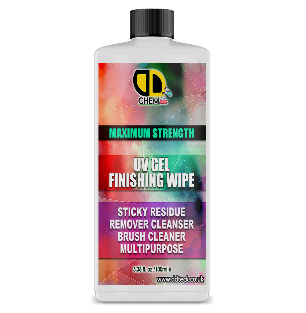 UV Gel Finishing Wipe - Maximum Strength Sticky Residue Remover & Cleanser
