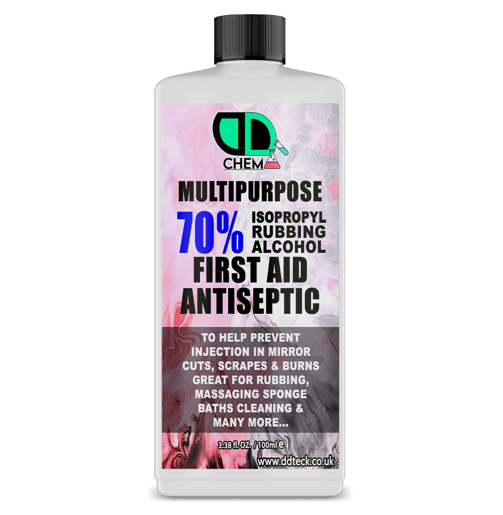70% Isopropyl Rubbing Alcohol – Multipurpose First Aid Antiseptic