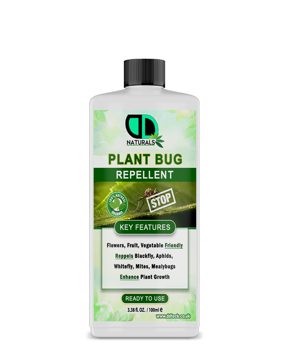 100% Organic Plant Bug Repellent – Ready to Use Garden Protection