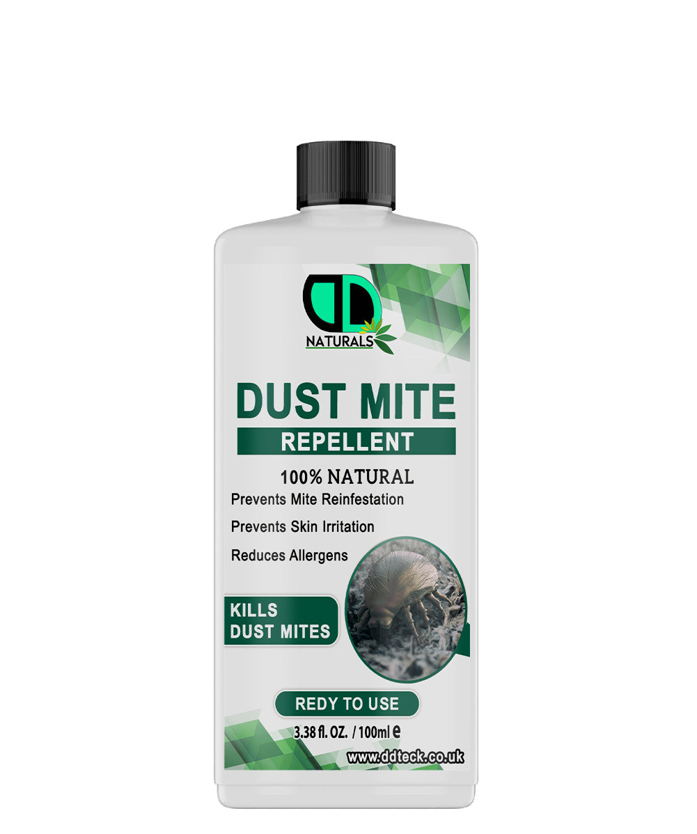 100% Natural Dust Mite Repellent – Kills Mites & Reduces Allergens