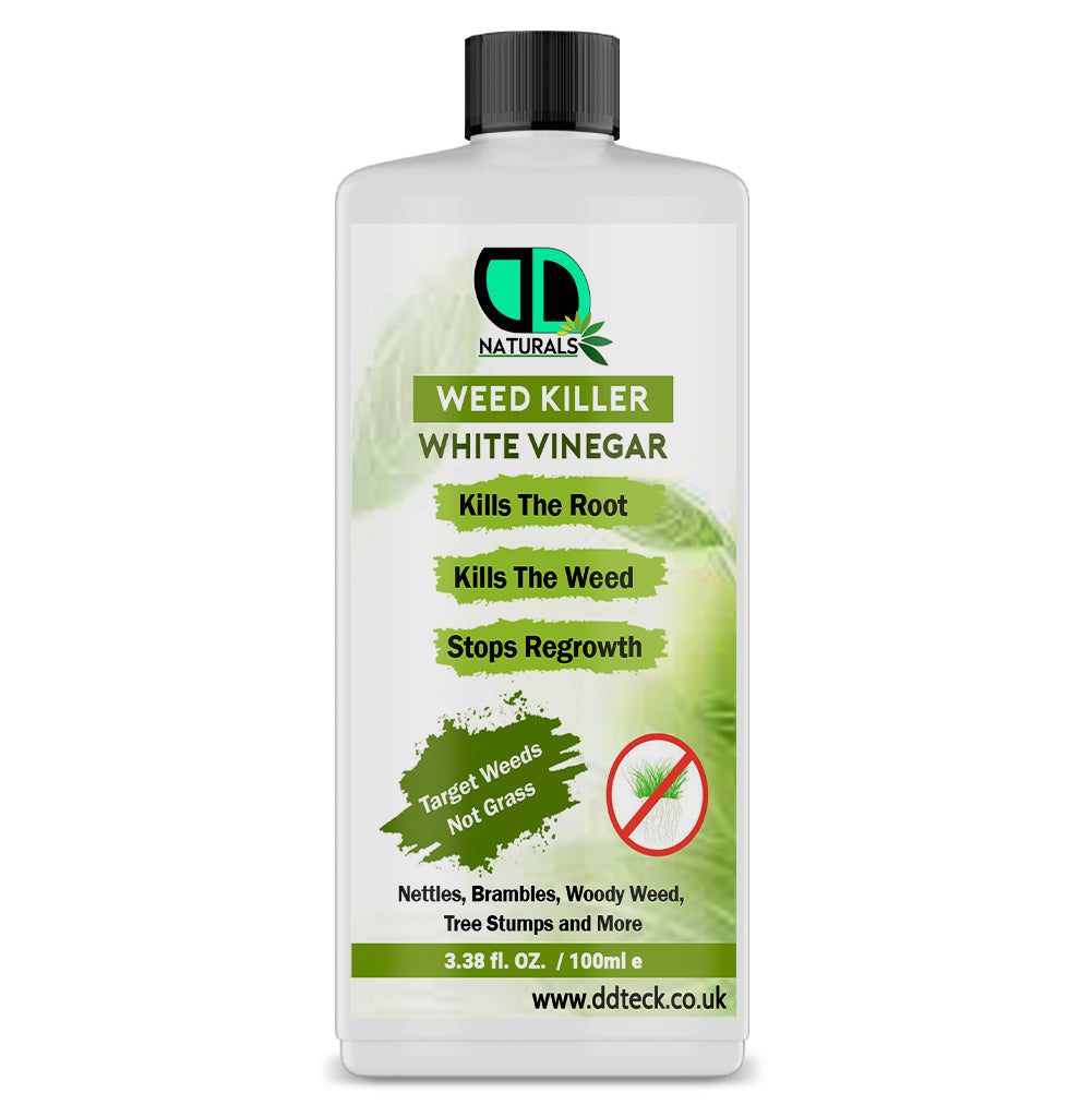 Weed Killer White Vinegar – Heavy Duty Root Killer & Regrowth Preventer