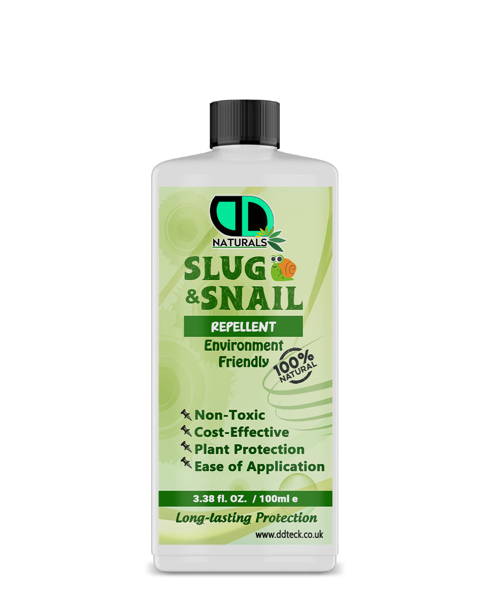 100% Natural Slug & Snail Repellent – Non-Toxic Plant Protection