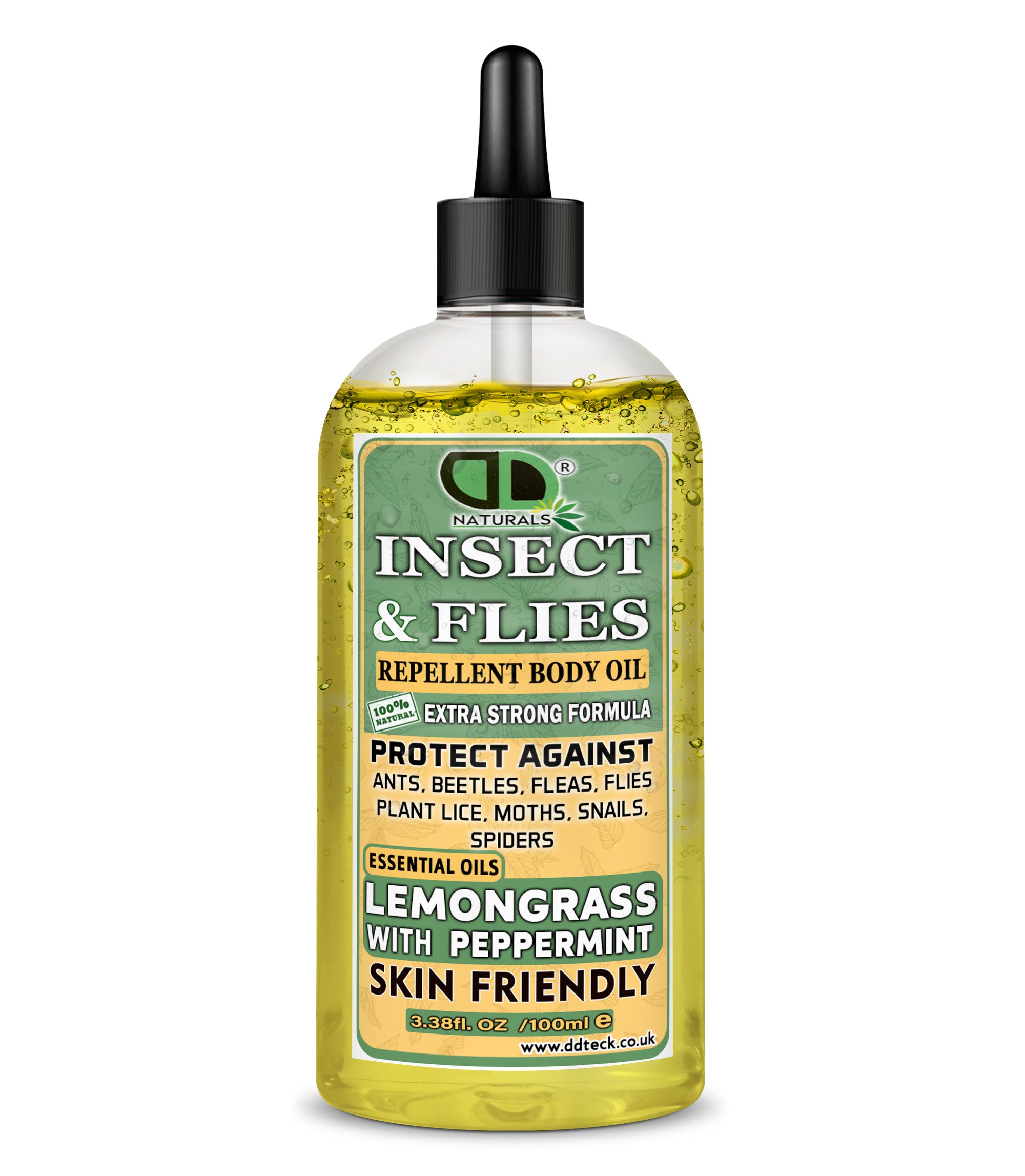 Lemongrass & Peppermint Insect Repellent – Extra Strong Natural Formula
