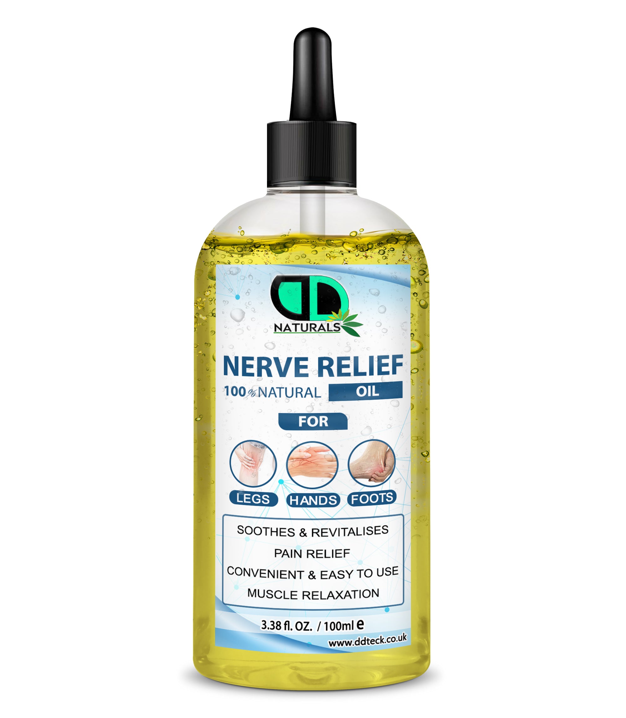 Nerve Relief Oil | Natural Sciatica & Nerve Pain Relief with Essential Oils