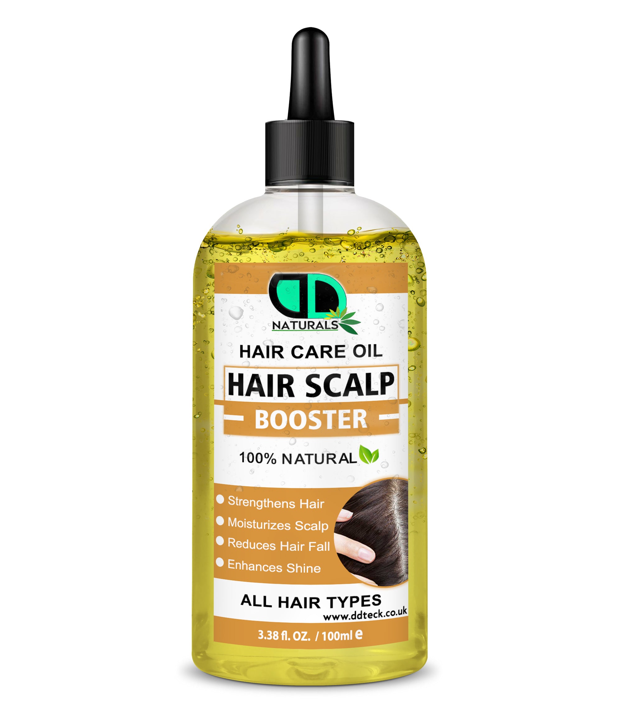 Natural Hair Scalp Booster | Strengthens Hair & Reduces Hair Fall