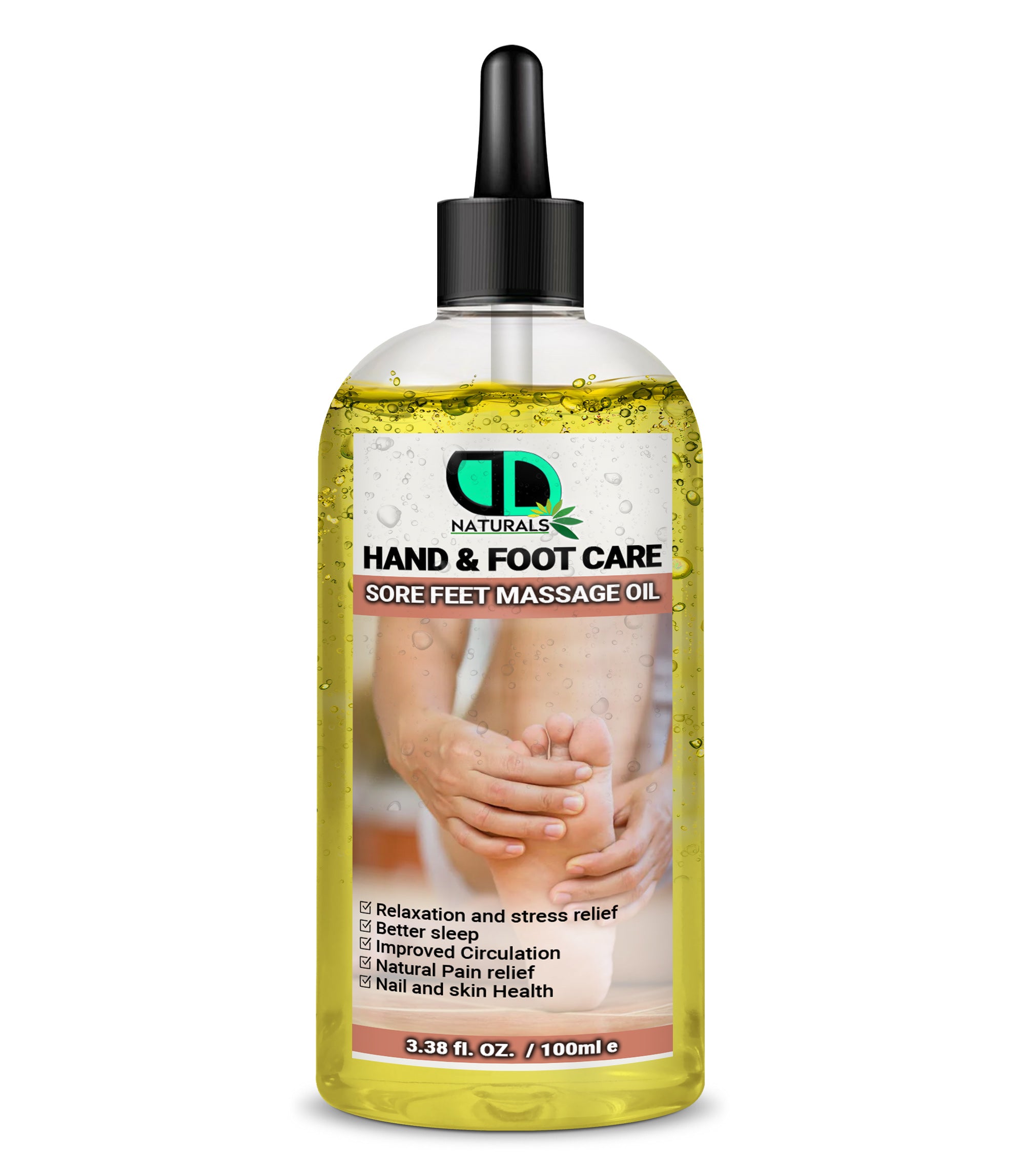 Hand & Foot Care – Sore Feet Massage Oil
