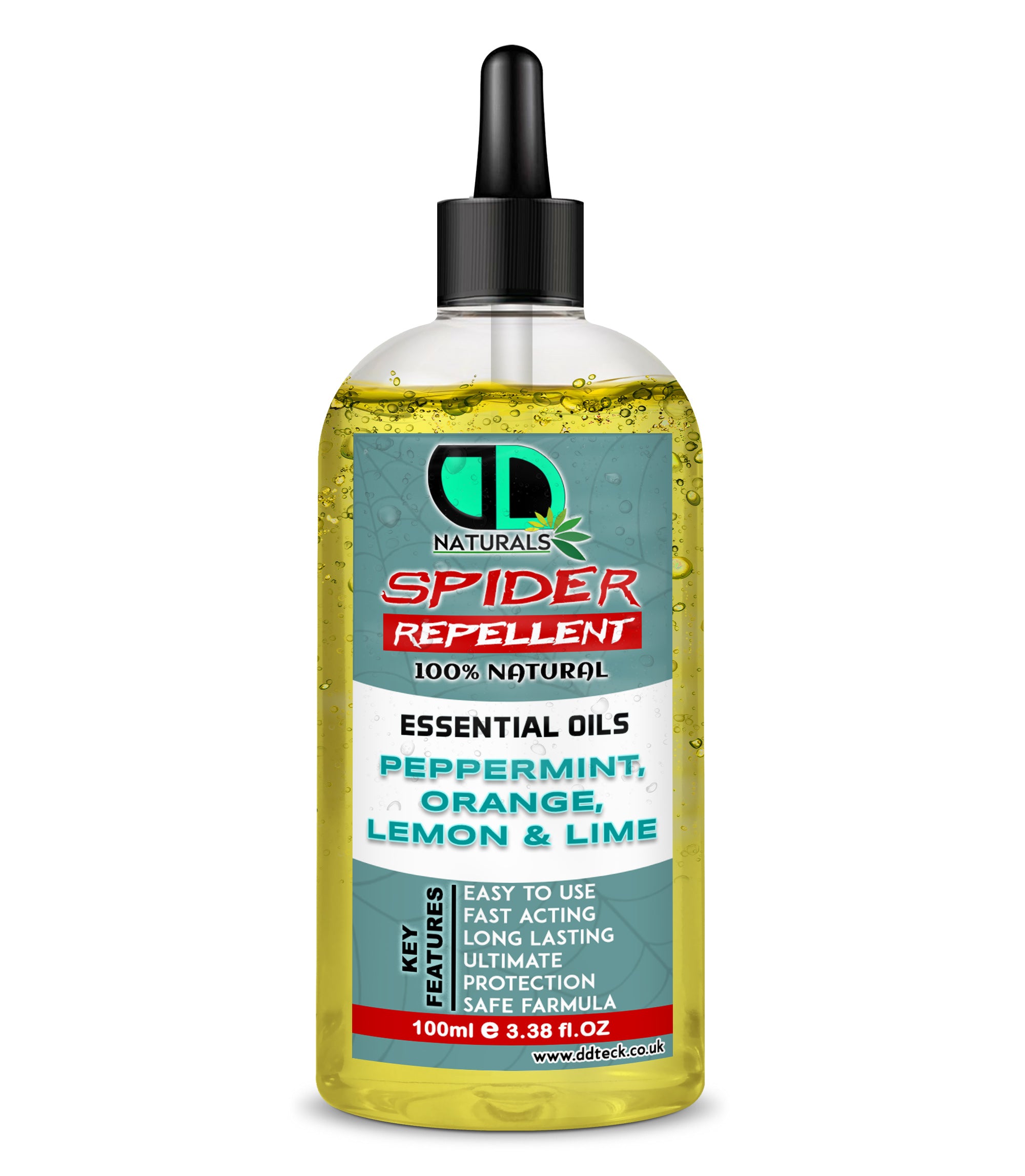 Spider Repellent | 100% Natural Peppermint & Citrus Essential Oil Spider Control Spray