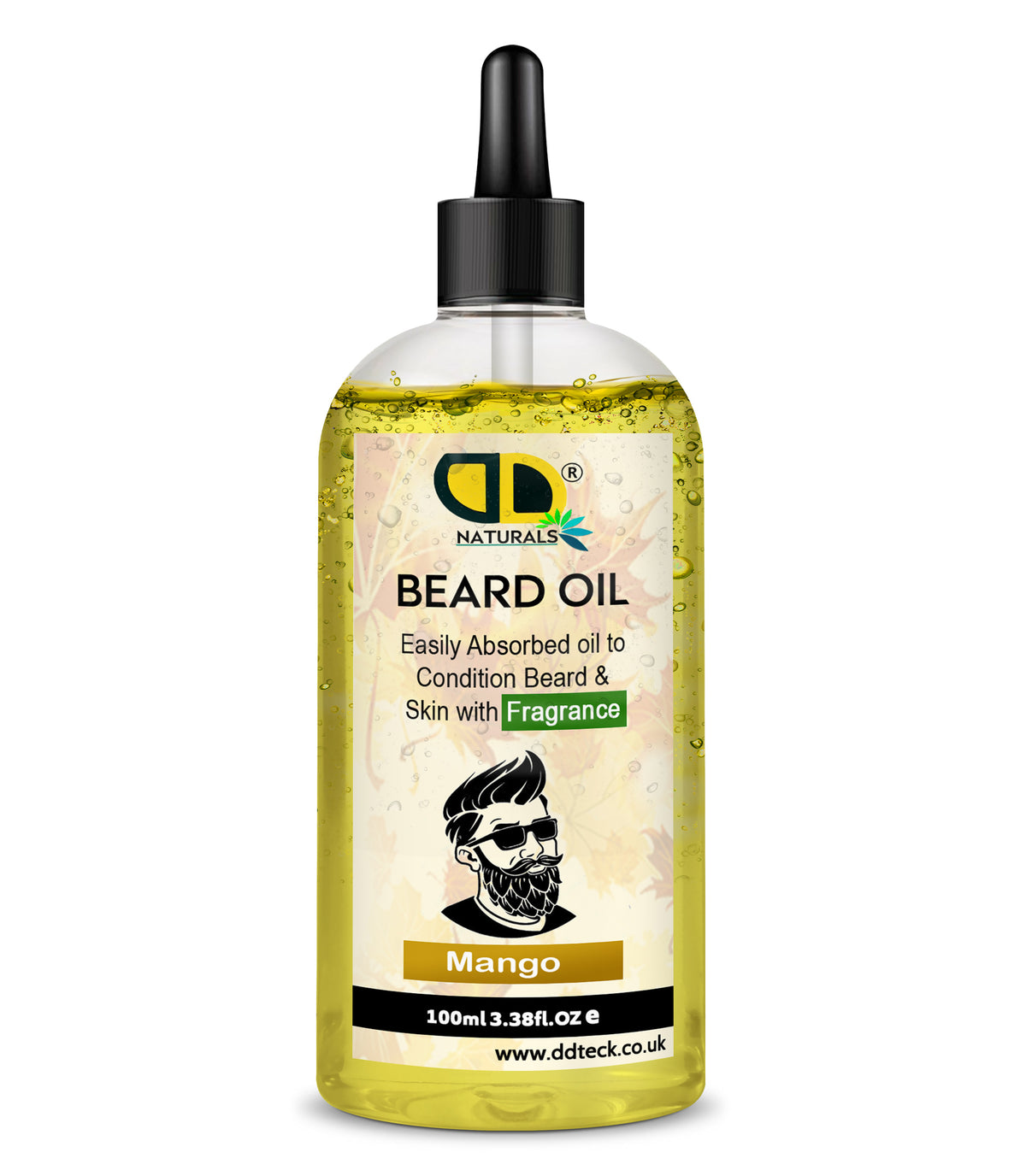 Mango Beard Oil – Lightweight Conditioning Oil with Fragrance for Beard & Skin - Test