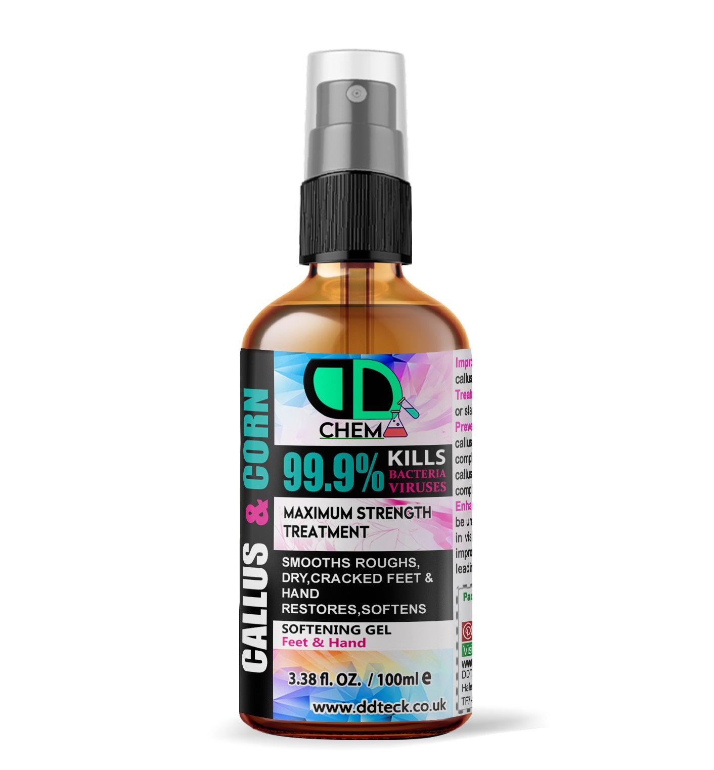 Callus & Corn Maximum Strength Treatment – Softening Gel for Feet & Hands
