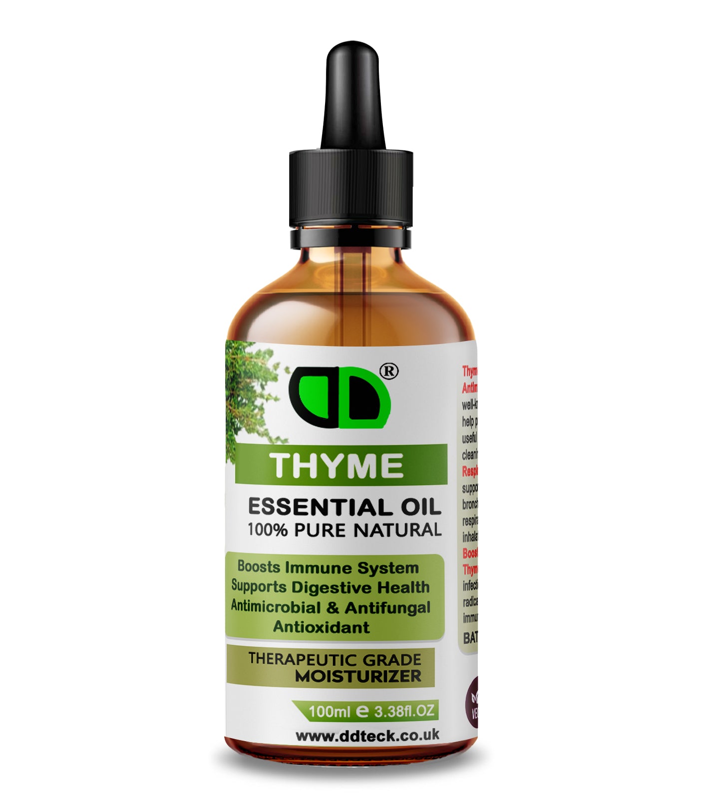 Thyme Essential Oil | Immune & Digestive System Support