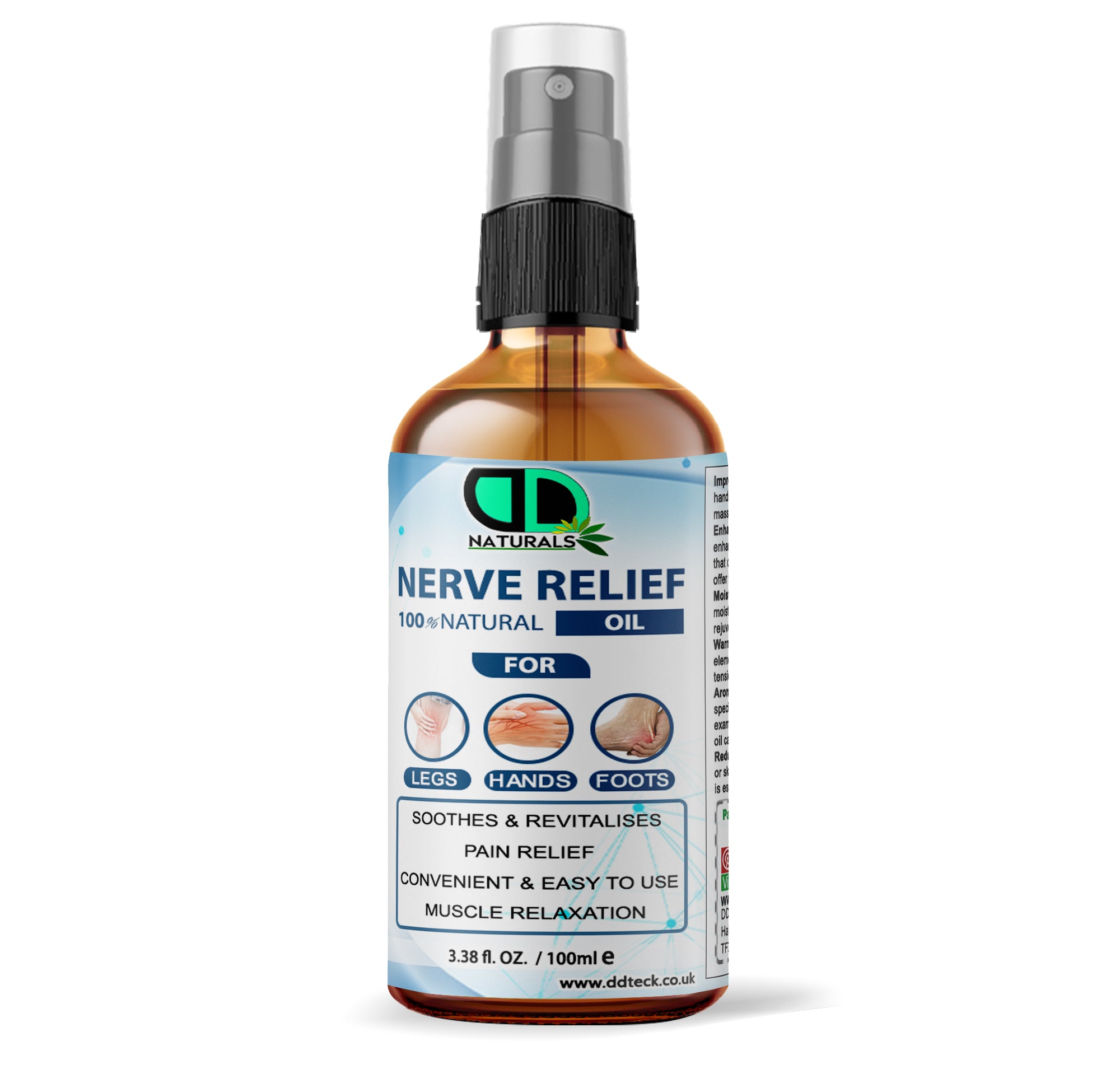 Nerve Relief Oil | Natural Sciatica & Nerve Pain Relief with Essential Oils
