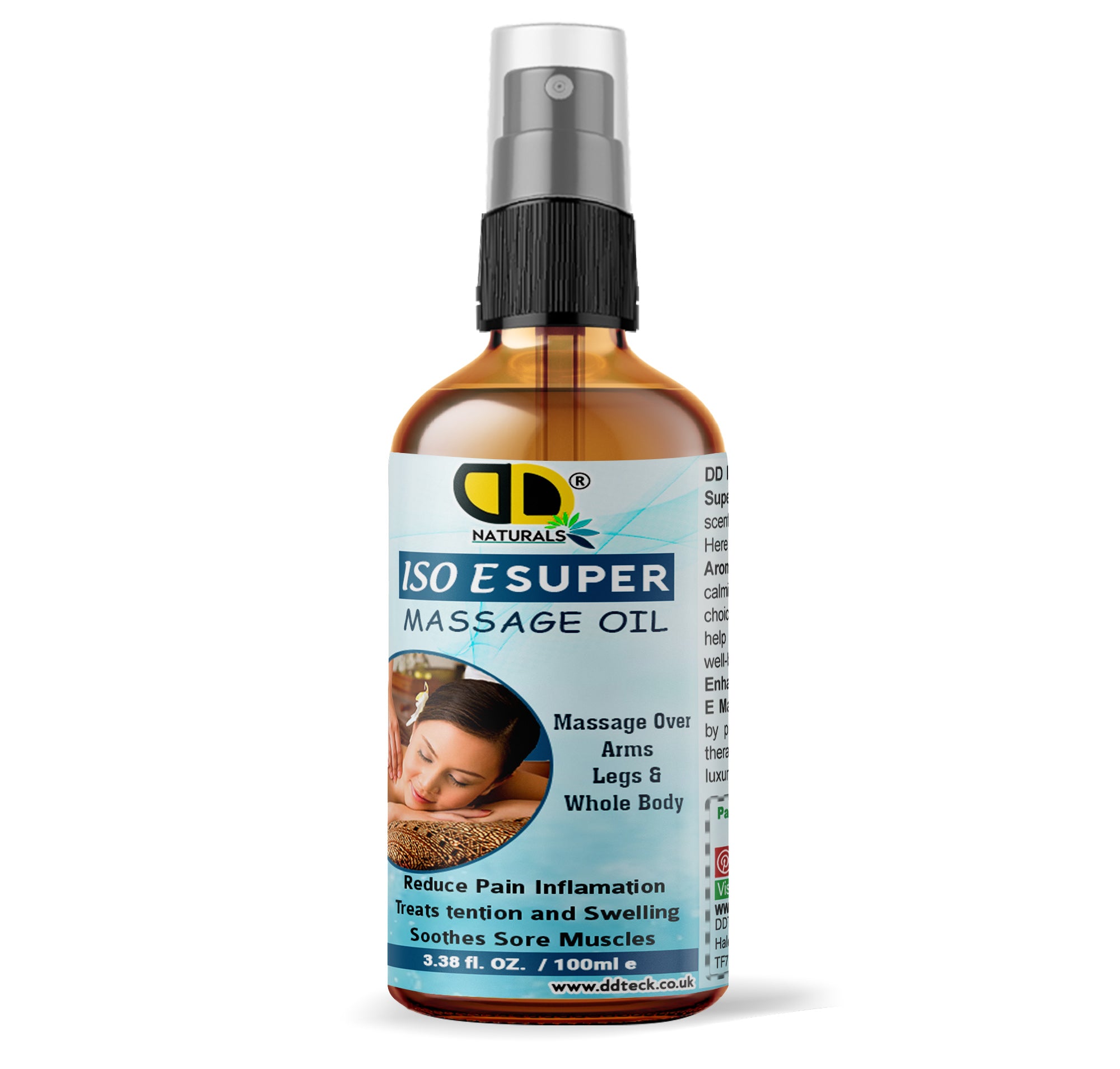 ISO E Super Massage Oil – Professional Muscle Recovery