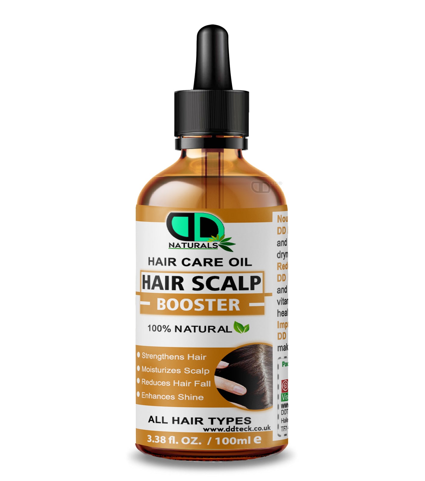 Natural Hair Scalp Booster | Strengthens Hair & Reduces Hair Fall