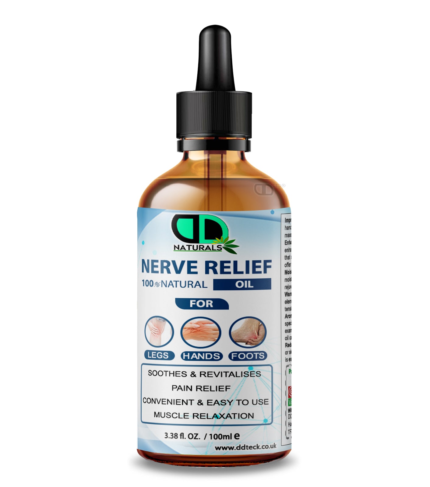 Nerve Relief Oil | Natural Sciatica & Nerve Pain Relief with Essential Oils