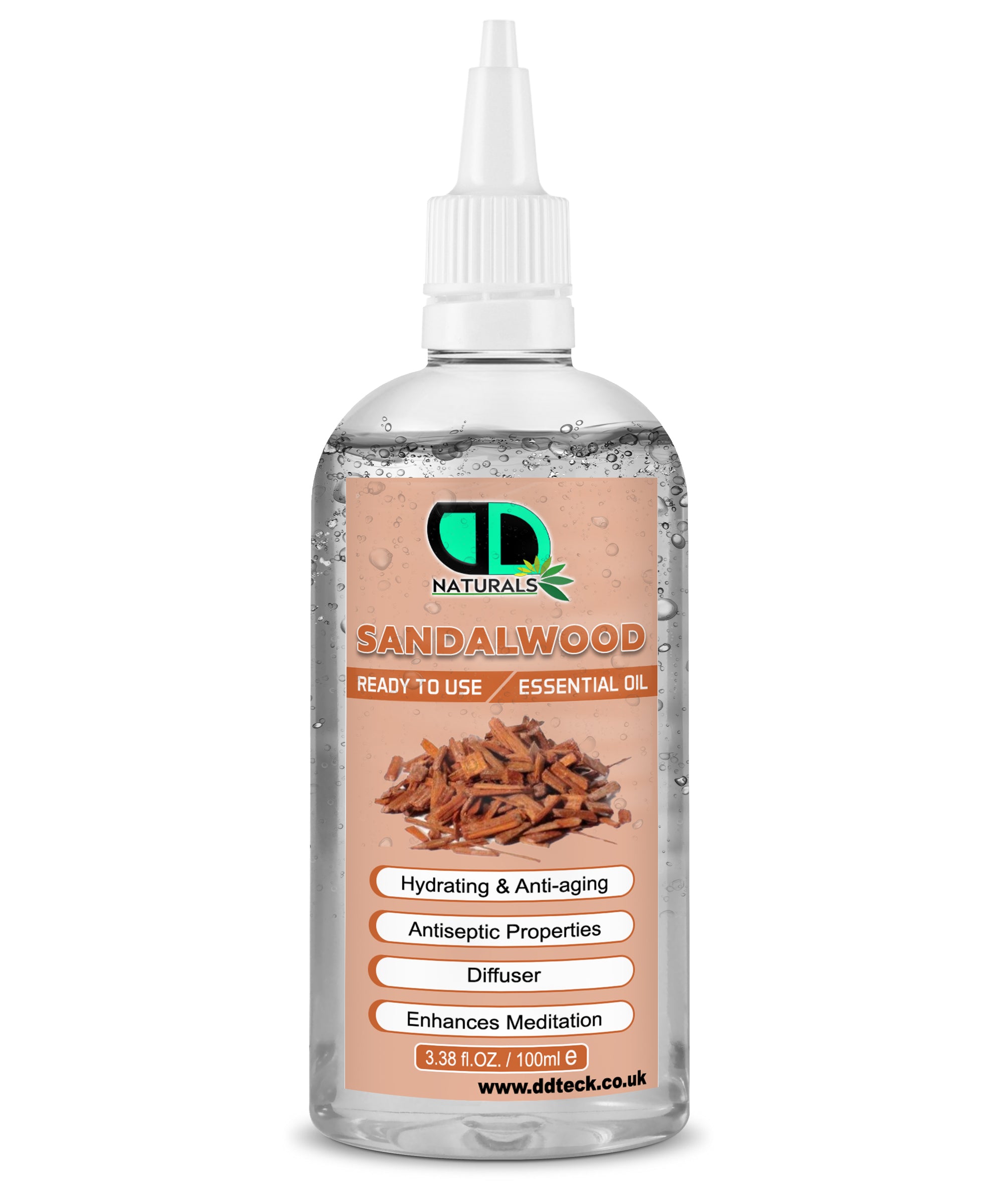 Sandalwood Essential Oil - Ready to Use Hydrating & Anti-aging Formula