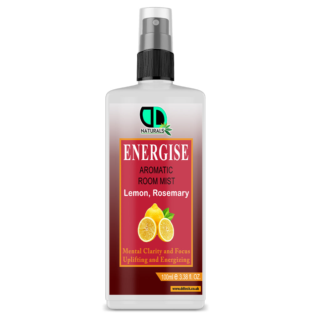Energise Aromatic Room Mist - Lemon & Rosemary for Mental Clarity