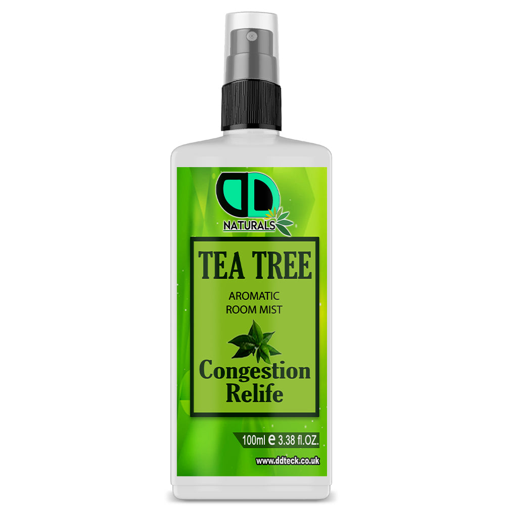 Tea Tree Aromatic Room Mist – Natural Congestion Relief & Air Purifier