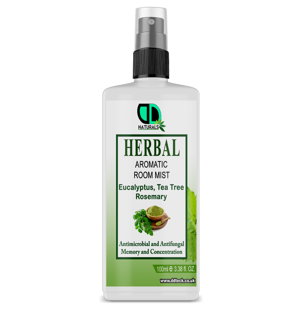 Herbal Aromatic Room Mist - Eucalyptus, Tea Tree & Rosemary