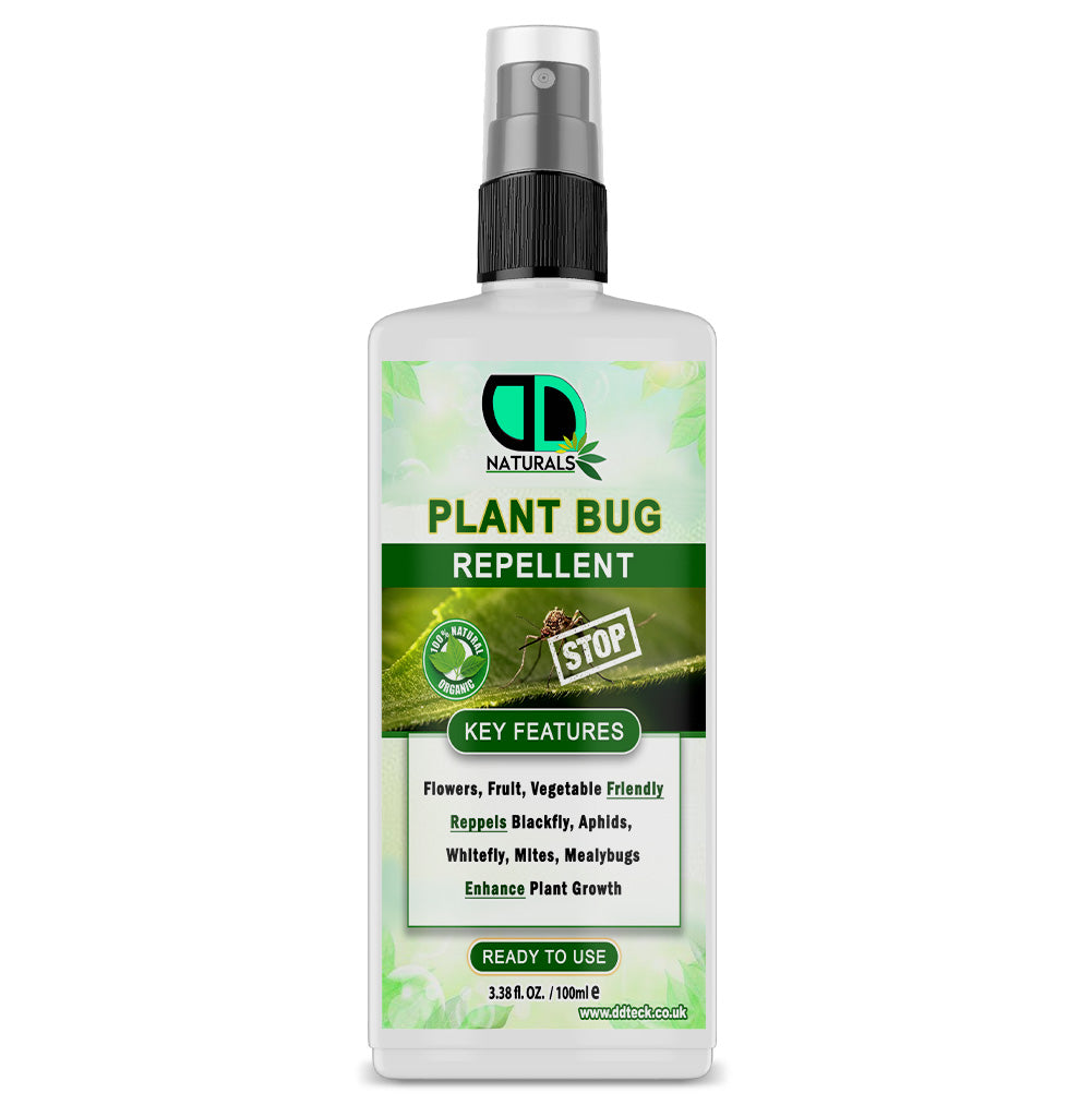100% Organic Plant Bug Repellent – Ready to Use Garden Protection
