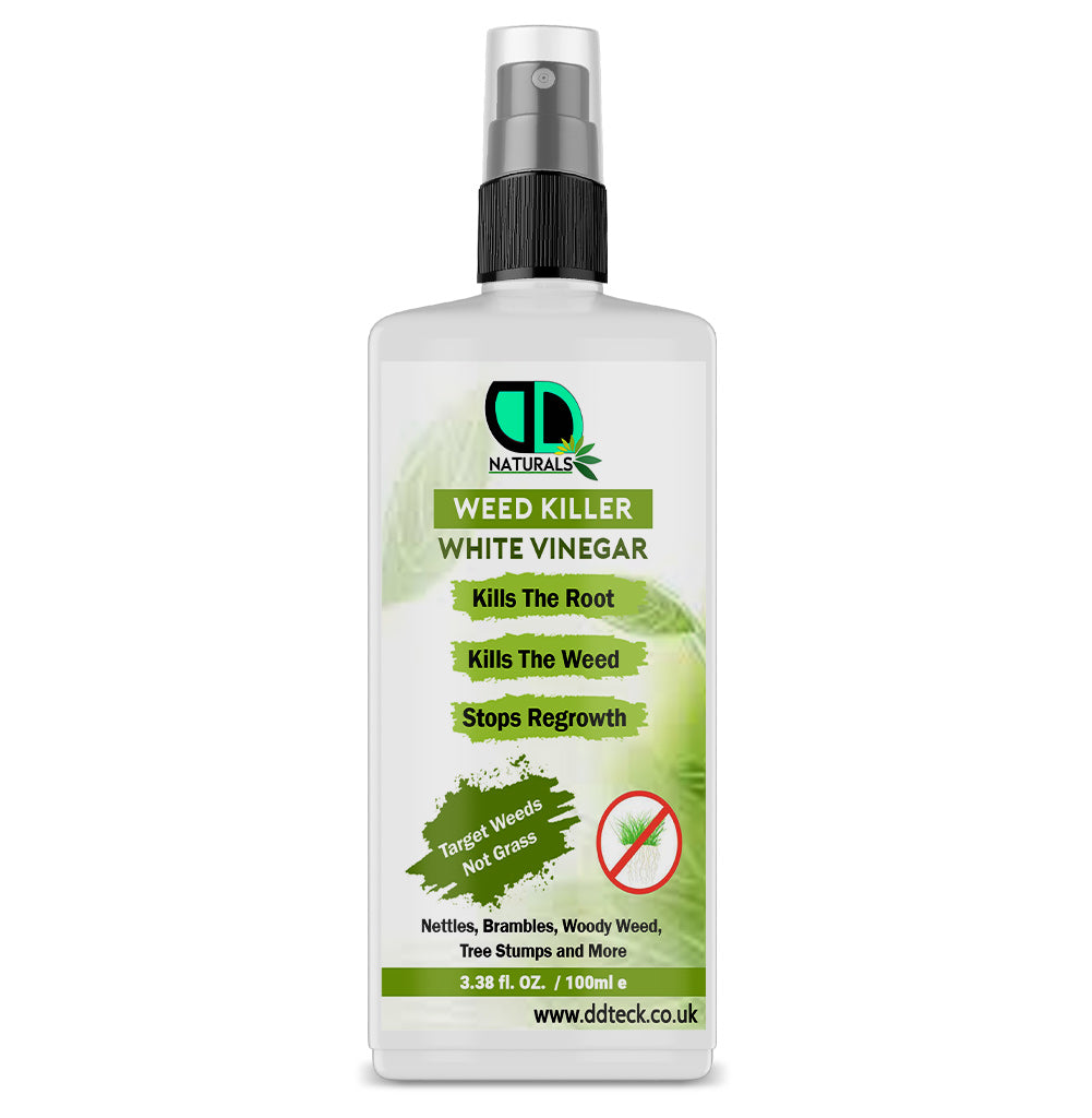 Weed Killer White Vinegar – Heavy Duty Root Killer & Regrowth Preventer