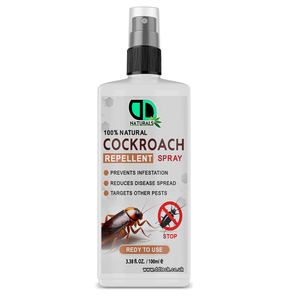 Cockroach Repellent – Natural Plant-Based Spray for Cockroaches & Crawling Insects (Home & Garden Use)