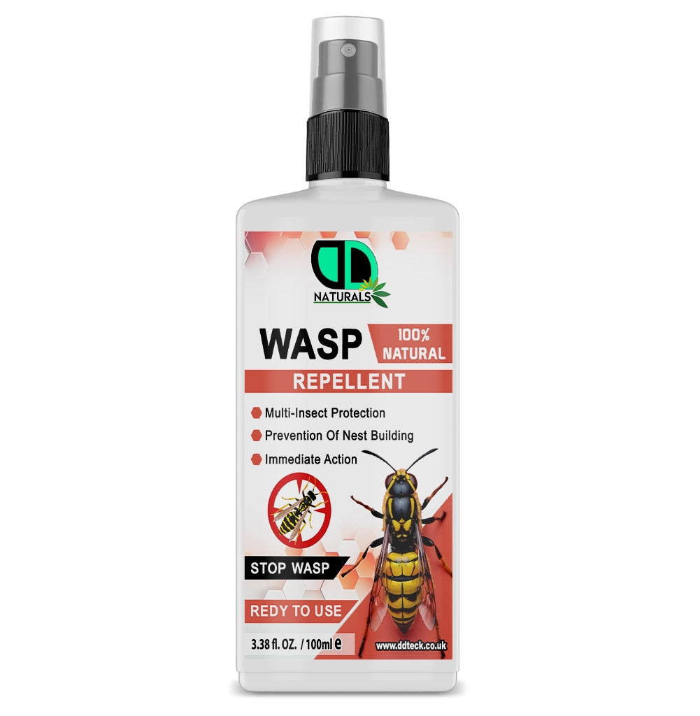 100% Natural Wasp Repellent – Ready to Use Multi-Insect Protection