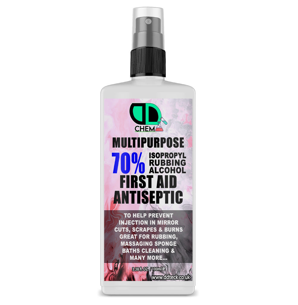 70% Isopropyl Rubbing Alcohol – Multipurpose First Aid Antiseptic