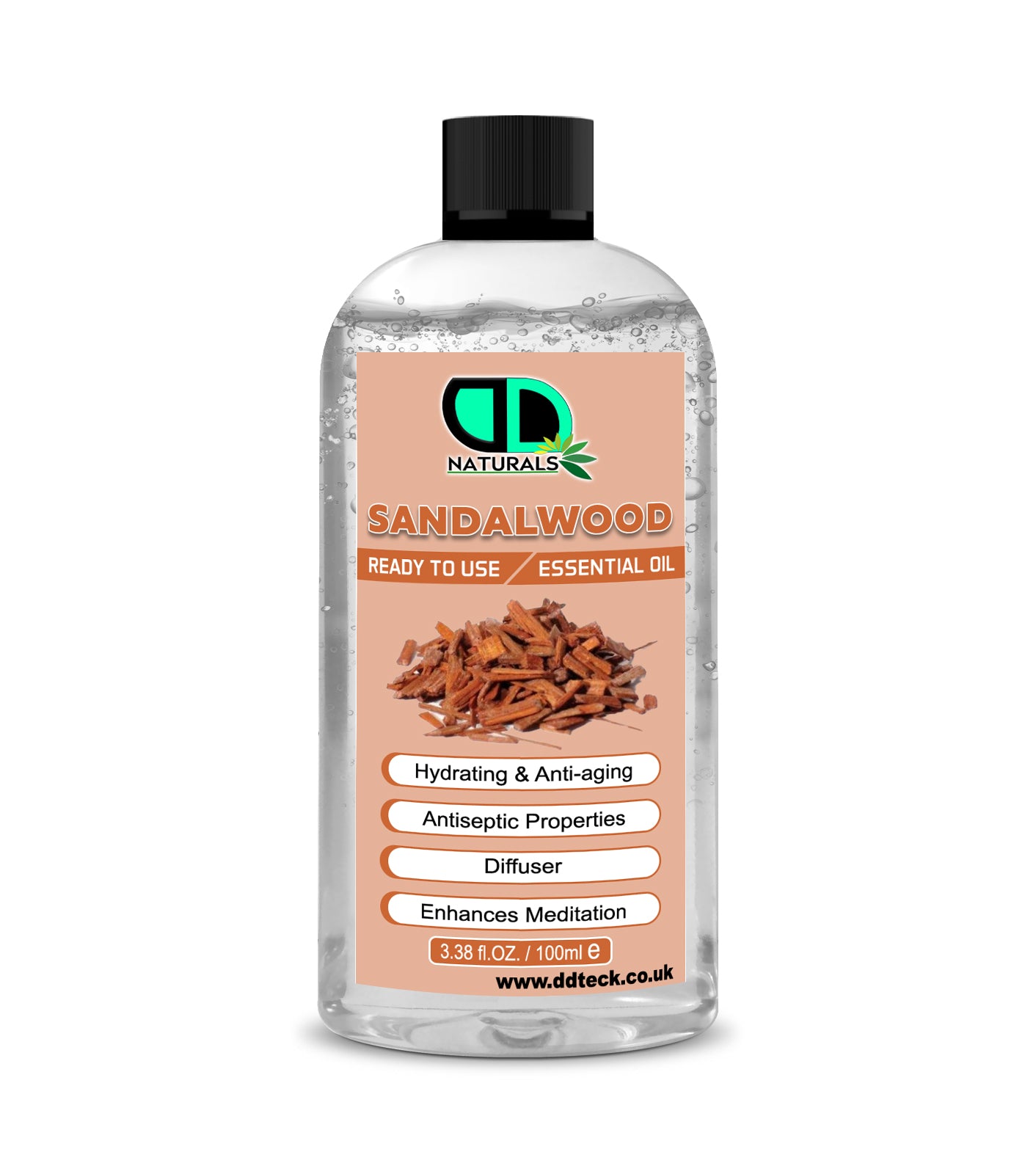 Sandalwood Essential Oil - Ready to Use Hydrating & Anti-aging Formula