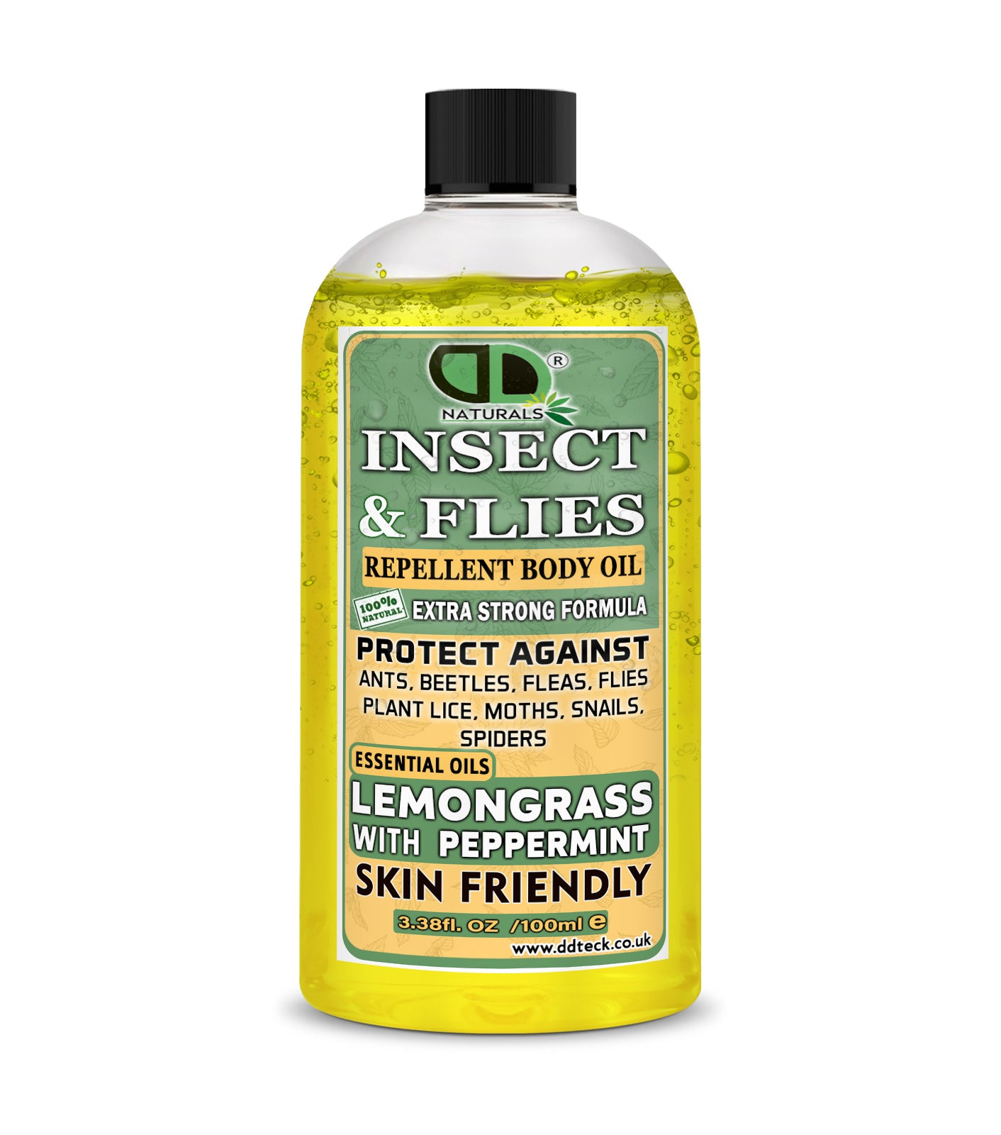 Lemongrass & Peppermint Insect Repellent – Extra Strong Natural Formula