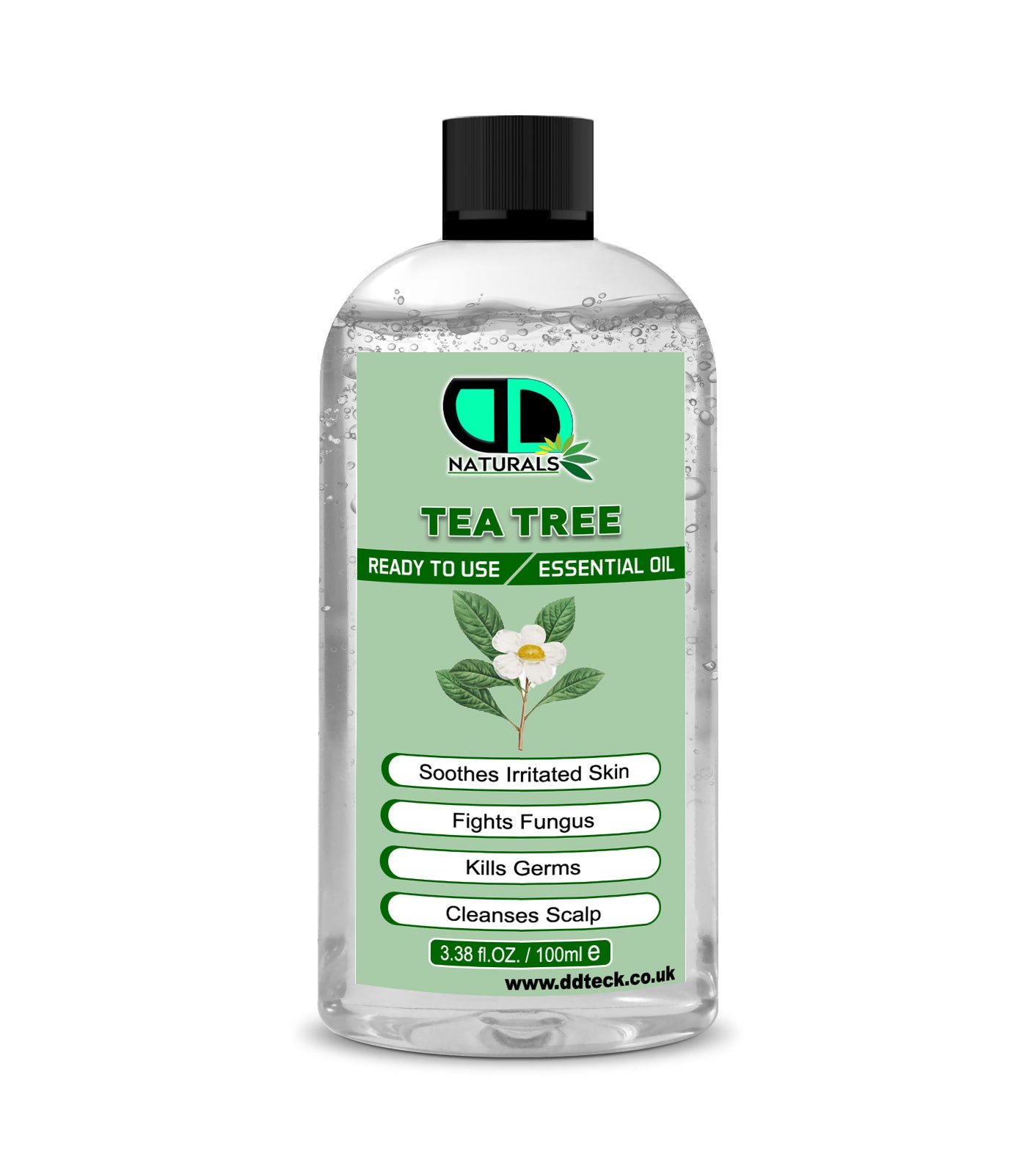 Tea Tree Essential Oil | Ready to Use | Natural Antiseptic, Skin, Scalp & Aromatherapy Oil
