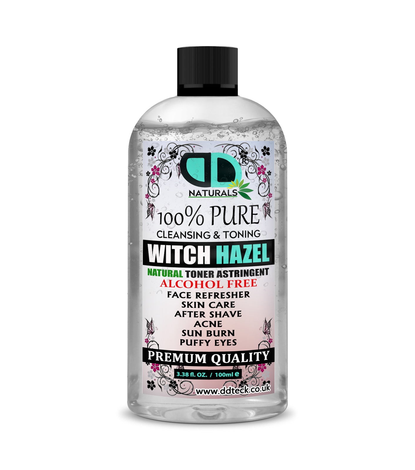 Witch Hazel Alcohol-Free Toner | Gentle, Natural Skin Toning for Sensitive & Acne-Prone Skin