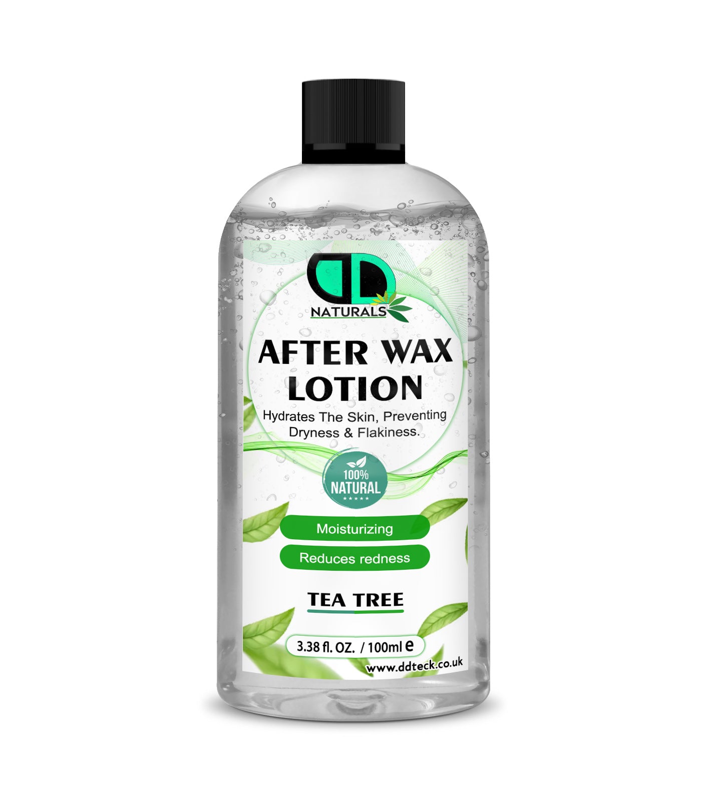 After Wax Lotion – 100% Natural Tea Tree Moisturizer