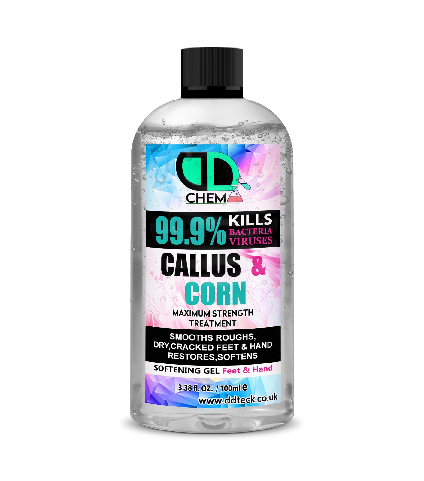 Callus & Corn Maximum Strength Treatment – Softening Gel for Feet & Hands
